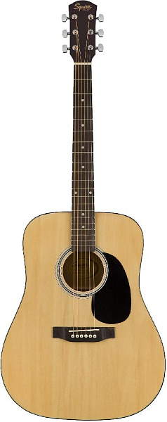 FENDER SQUIER SA-150 DREADNOUGHT NAT - Акустическая гитара