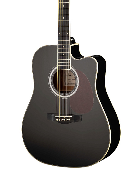 DG220CBK - Акустическая гитара, с вырезом, Naranda