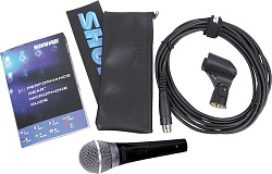 SHURE PG48-QTR кардиоидный вокальный микрофон c выключателем, с кабелем XLR -1/4'