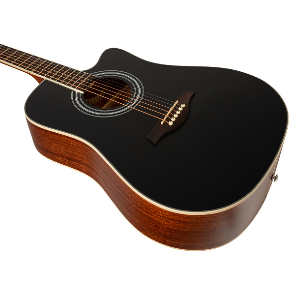 ROCKDALE Aurora D6 Satin C BK - Акустическая гитара