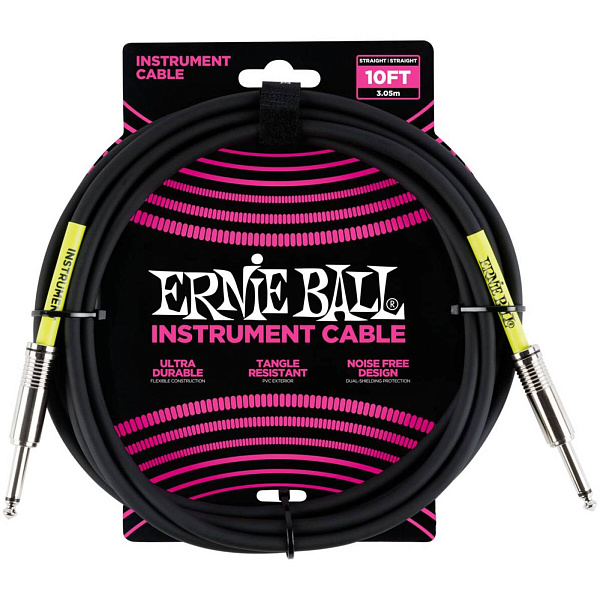 ERNIE BALL 6048, 3м - Инструментальный кабель