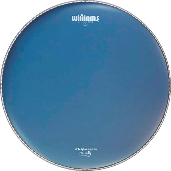 Williams WCU2-10MIL-22 Density Blue Series - Пластик для бас-барабана 22", с покрытием, синий