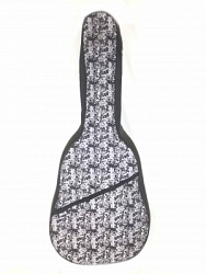 STAX ЧГУ-06Б - Чехол для гитары с увеличенным корпусом цветной утепленный