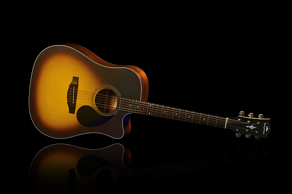 KEPMA EDC Sunburst - Акустическая гитара