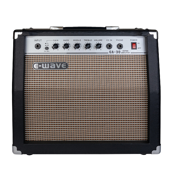 E-WAVE GA-30 - Комбоусилитель для электрогитары, 1x8', 30 Вт