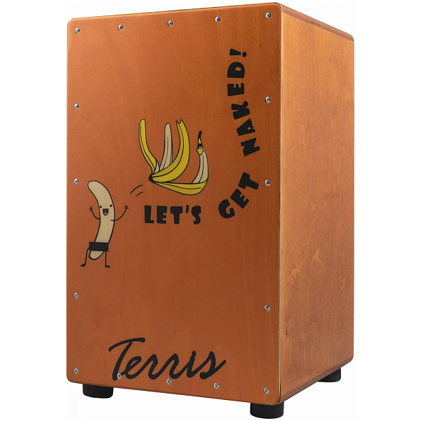 TERRIS Exclusive BANANA KE-101-BAN - Кахон с подструнником