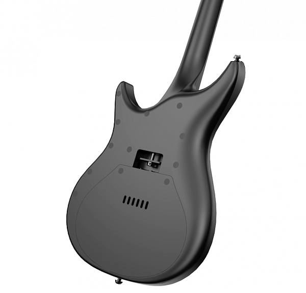 Enya NOVA GO SONIC NEW Black Inspire - Электрогитара Superstrat со встр. эффектами с чехлом, чёрная