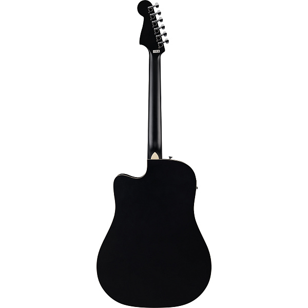 Fender Ca Debut Redondo Ce Blk - Электроакустическая гитара, цвет черный.