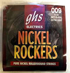 GHS STRINGS R+RXL NICKEL ROCKERS набор струн для электрогитары, никель, 09-42