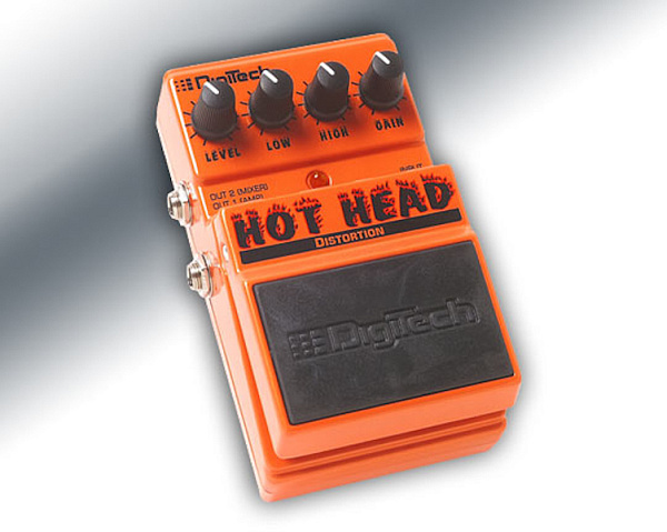 DIGITECH DHH HOT HEAD DISTORTION Гитарная педаль дисторшн.