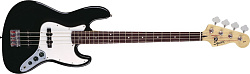 FENDER SQUIER AFFINITY JAZZ BASS (RW) BLACK Бас-гитара, цвет черный.