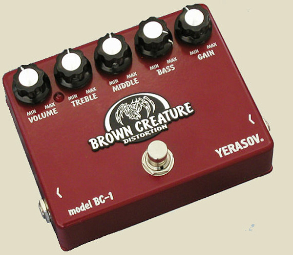 Yerasov BC-1 Гитарный эффект хайгейн-дисторшн.