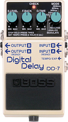 BOSS DD-7 Digital Delay педаль гитарная