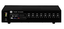 Show TA-4241 Трансляционная система 240 Вт, 25/70/100В, 4 Line/mic+2AUX, пишущий MP3 плеер.