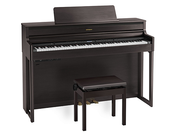 Roland HP704 DR - Цифровое пианино + ROLAND KSH704/2DR - Стойка для электропианино
