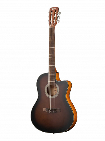 Cort JADE-E-Nylon-DBB Jade Series - Классическая гитара со звукоснимателем