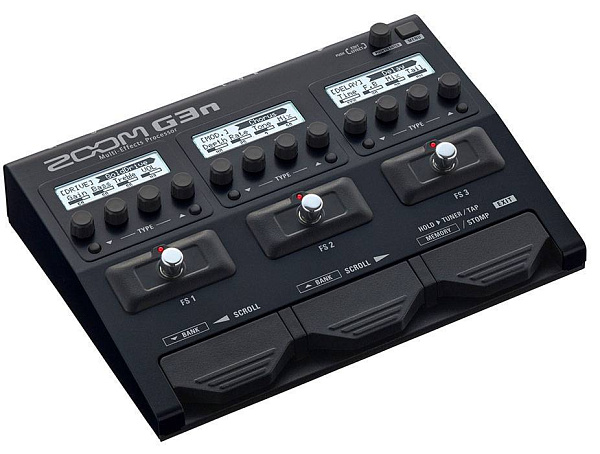 ZOOM G3n - гитарный процессор эффектов и симулятор усилителя