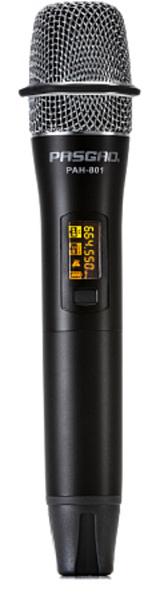 Pasgao PAW-920 Rx_PAH-801 TxH_PBT-801 TxB Двухканальная радиосистема с ручным и поясным передатчикам