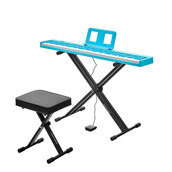 MUZPLANET FOLD BL - Складное цифровое пианино