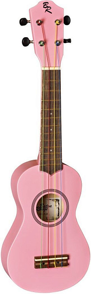 Baton Rouge UR1-S-PK - Укулеле сопрано, цвет розовый