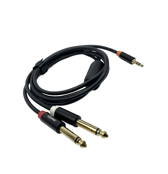 ESHINE ES-8323 - Аудиокабель 3,5 мм миниджек стерео - 2 x 6,35 мм джека, 1,5 м