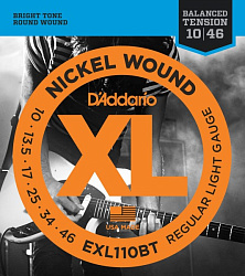 D'ADDARIO EXL110BT - Струны для электрогитары 10-46
