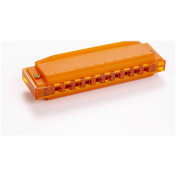 HOHNER M1110 O - Диатоническая губная гармоника, тональность С, цвет оранжевый