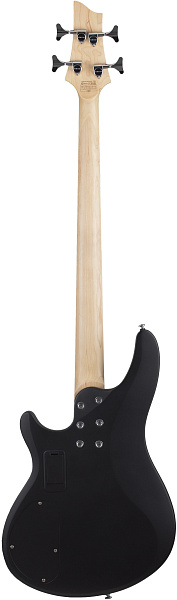 Schecter C-4 DELUXE SBK - Бас-гитара 4х-струнная с чехлом, цвет черный матовый
