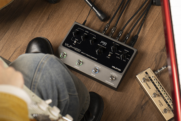 Valeton VLP-400 - Напольный лупер для гитары на 12 часов записи