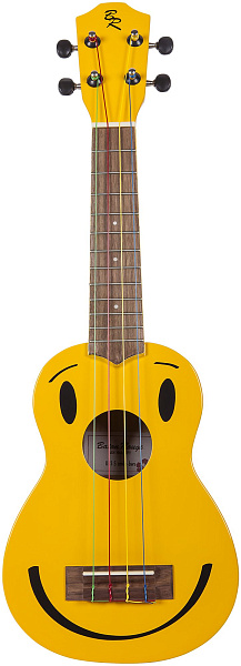 Baton Rouge UR1-S smile-bws - Укулеле сопрано, цвет жёлтый