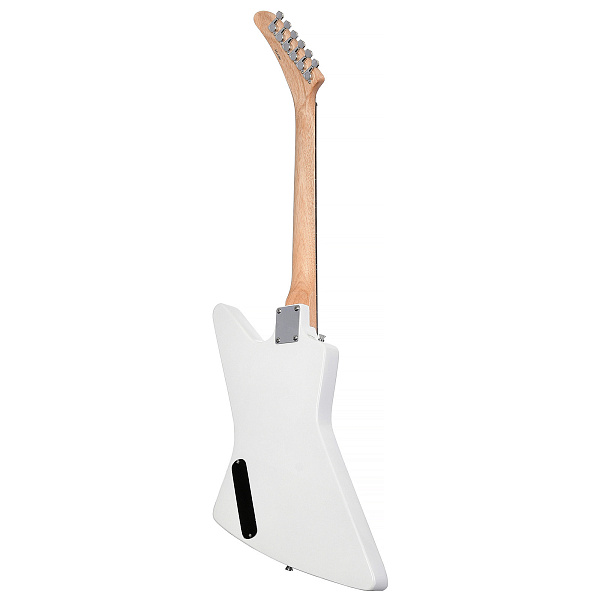 ROCKET E-4 WH - Электрогитара Explorer, цвет белый