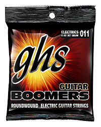GHS STRINGS GB-LOW GUITAR BOOMERS набор струн для низкой настройки электрогитары, 11-53