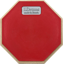 LDTP12-RD - тренировочный пэд 12", резина, красный, LDrums
