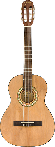 FENDER FA-25N WN NAT - Классическая гитара