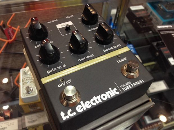 TC Electronic Vintage Tube Primer Pedal Аналоговый овердрайв и бустер для гитары.
