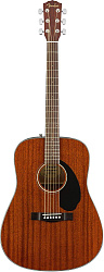 FENDER CD-60S DREAD ALL-MAH WN - акустическая гитара, цвет натуральный