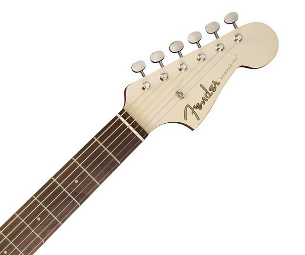 FENDER NEWPORTER PLAYER CHP Электроакустическая гитара, цвет шампань