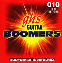 GHS STRINGS GBL GUITAR BOOMERS™ набор струн для электрогитары, никелированная сталь, 10-46