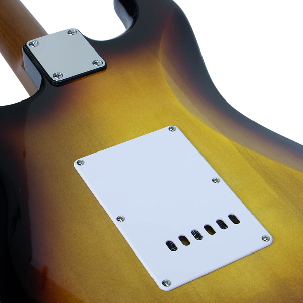 Bosstone SG-04 V.2 3TS - Электрогитара Stratоcaster с чехлом, цвет Sunburst/санберст 