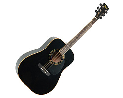 CORT AD880-BK Акустическая гитара, дредноут, цвет черный.