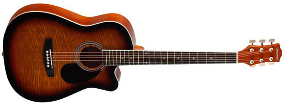 Colombo LF-3800 CT/SB Акустическая гитара фолк 38" с вырезом.