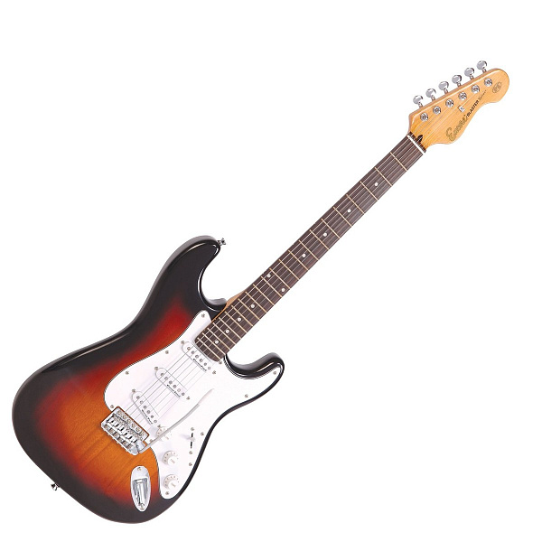 Encore E6SB - Электрогитара Stratоcaster, цвет санберст