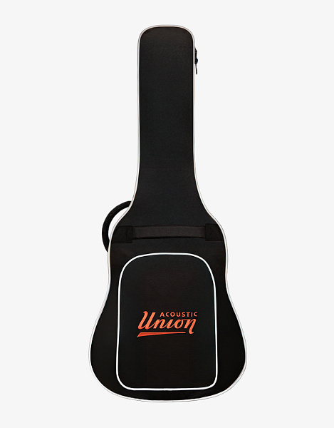 Acoustic Union GAB-03BK-AU - Чехол для акустической гитары чёрный, утеплитель 20мм.