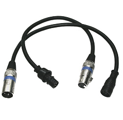 Involight BAR CABLE - переходники с влагозащищённого разъёма на XLR3 (SET) для LEDBAR320/340/350/400