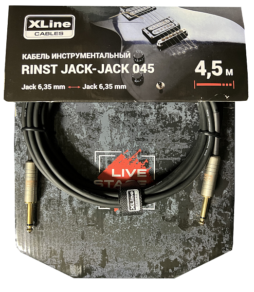 XLINE Cables RINST JACK-JACK 045 Кабель инструметальный
