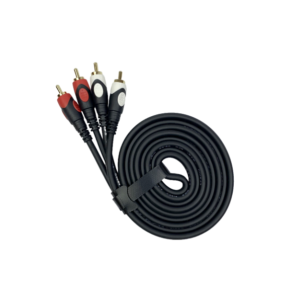 ESHINE ES-1434 - Аудиокабель 2 х RCA тюльпана - 2 х RCA тюльпана., 1,8 м