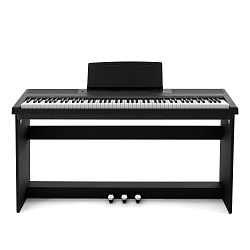 Emotive Hammerpiano 1 sBK, цифровое фортепиано с подставкой, цвет черный