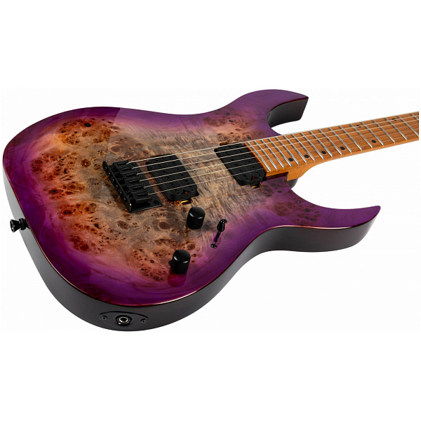 SPIRA S-450 TPP - Электрогитара Superstrat, цвет Trans Purple/фиолетовый