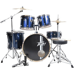 Peavey PV 5PC Drum Set - Blue - Барабанная установка
