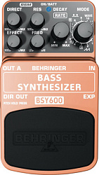 Behringer BSY600 - Педаль эффектов cинтезатор для бас-гитар
